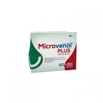 MICROVENAL PLUS film tablete, 60+30kom