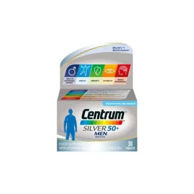 CENTRUM silver 50+ men, 30 tableta CENTRUM silver 50+ men, 30 tableta