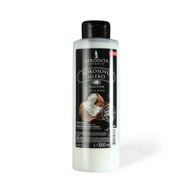 AFRODITA KOKOS šampon, 1000ml