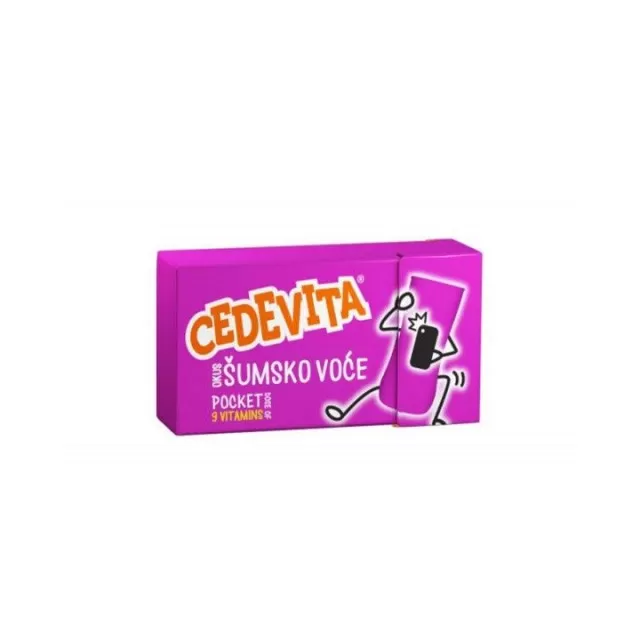 CEDEVITA ŠUMSKO VOĆE bombone, 20kom CEDEVITA ŠUMSKO VOĆE bombone, 20kom