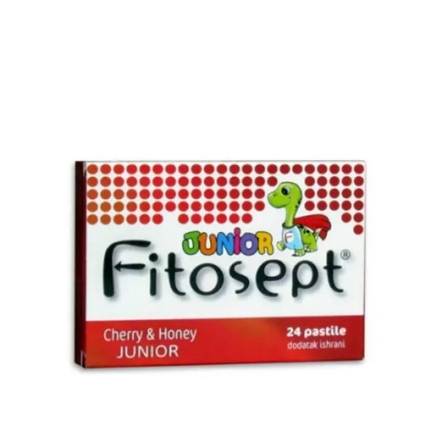 FITOSEPT JUNIOR cherry&honey, 24kom