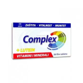 ZDROVIT COMPLEX + LUTEIN tablete, 56kom ZDROVIT COMPLEX + LUTEIN tablete, 56kom