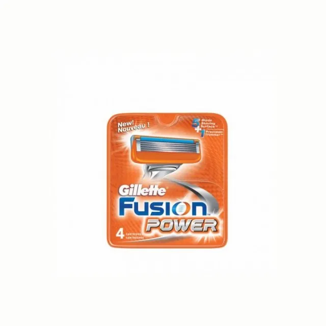 GILLETTE FUSION POWER patrone, 4kom