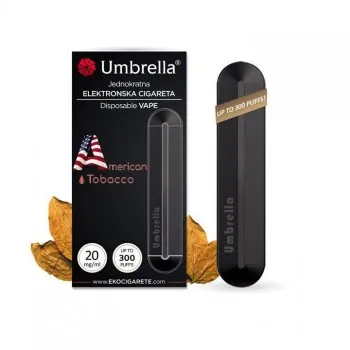 UMBRELLA AMERICAN TOBACCO 20mg jednokratna elektronska cigareta