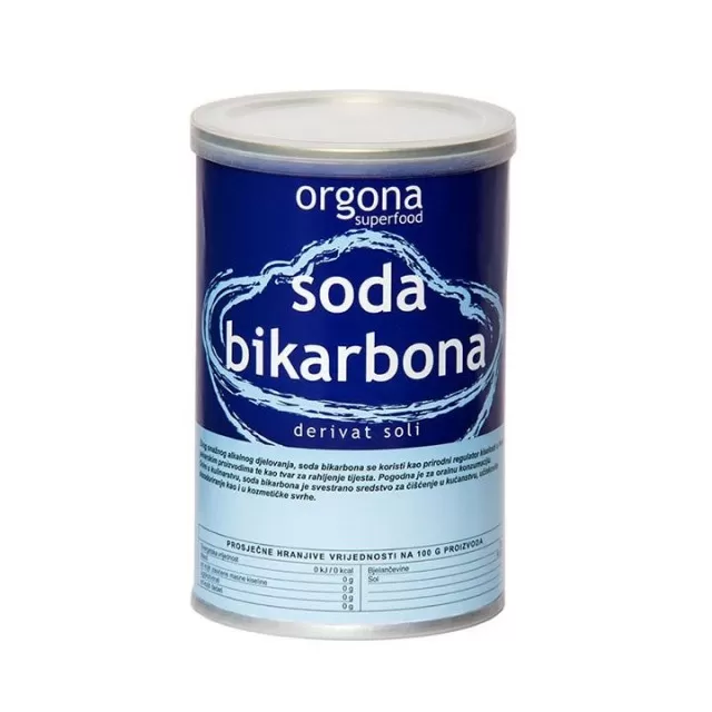 ORGONA SODA BIKARBONA bez aluminijuma, 400g ORGONA SODA BIKARBONA bez aluminijuma, 400g