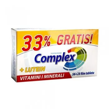 ZDROVIT COMPLEX + LUTEIN tablete, 84kom ZDROVIT COMPLEX + LUTEIN tablete, 84kom