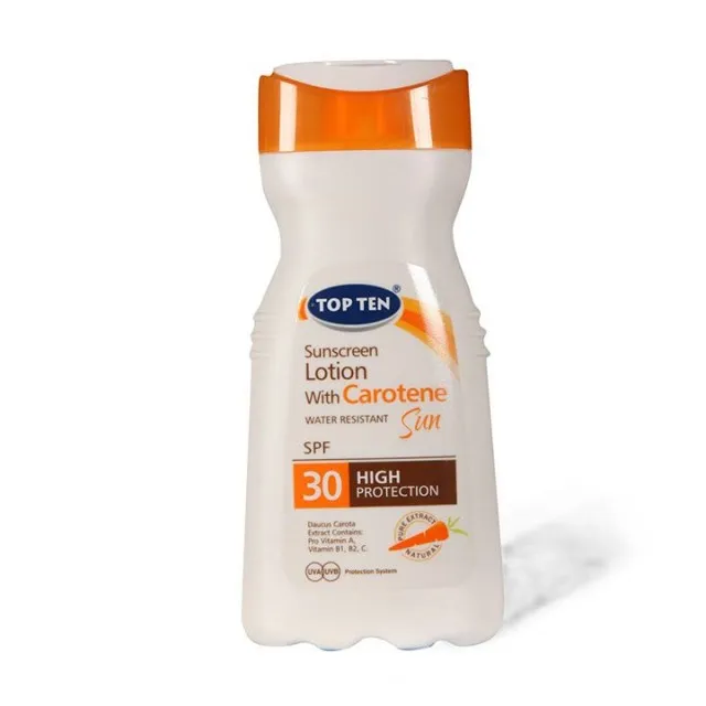 TOP TEN CAROTEN SPF30 losion, 200ml TOP TEN CAROTEN SPF30 losion, 200ml