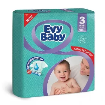 EVY BABY 3 MIDI pelene, 1kom EVY BABY 3 MIDI pelene, 1kom