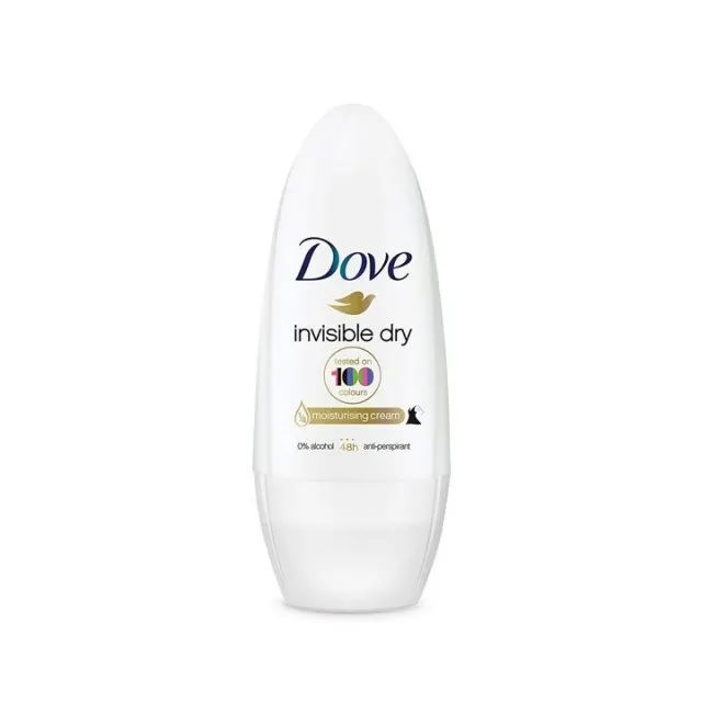DOVE INVISIBLE DRY dezodorans roll-on, 50ml