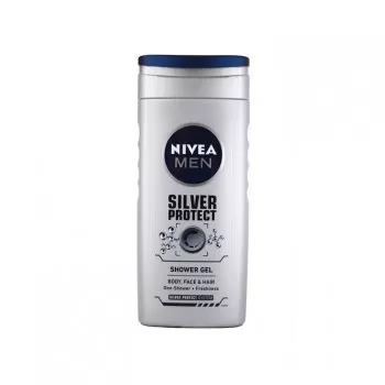 NIVEA MEN SILVER PROTECT gel za tuširanje, 250ml NIVEA MEN SILVER PROTECT gel za tuširanje, 250ml