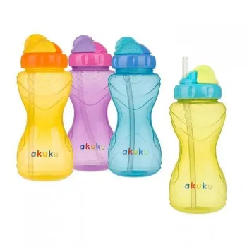 AKUKU čaša sa slamčicom, 360ml AKUKU čaša sa slamčicom, 360ml