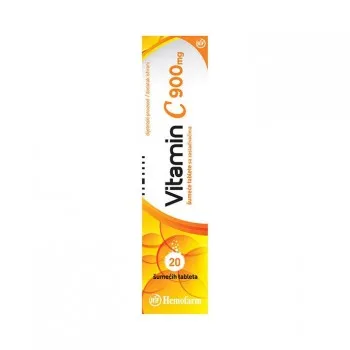 VITAMIN C 900mg šumeće tablete, 20kom VITAMIN C 900mg šumeće tablete, 20kom