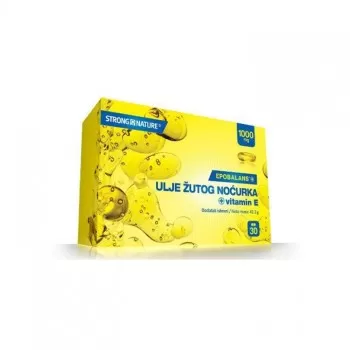 STRONG NATURE EPOBALANS ulje žutog noćurka + vitamin E kapsule, 30kom STRONG NATURE EPOBALANS ulje žutog noćurka + vitamin E kapsule, 30kom