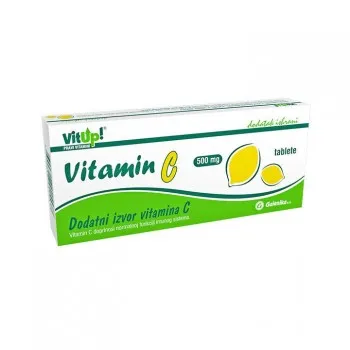 VITAMIN C 500mg tablete, 20kom VITAMIN C 500mg tablete, 20kom