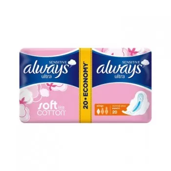 ALWAYS SENSITIVE ULTRA NORMAL PLUS ulošci, 20kom ALWAYS SENSITIVE ULTRA NORMAL PLUS ulošci, 20kom