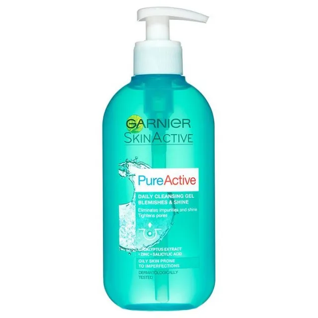 GARNIER PURE ACTIVE gel za čišćenje lica, 200ml GARNIER PURE ACTIVE gel za čišćenje lica, 200ml