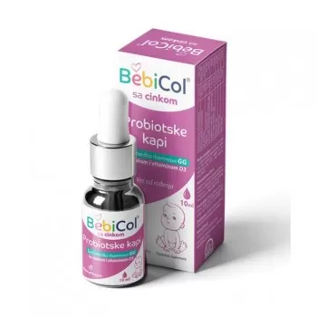 BEBICOL SA CINKOM probiotske kapi, 10ml BEBICOL SA CINKOM probiotske kapi, 10ml