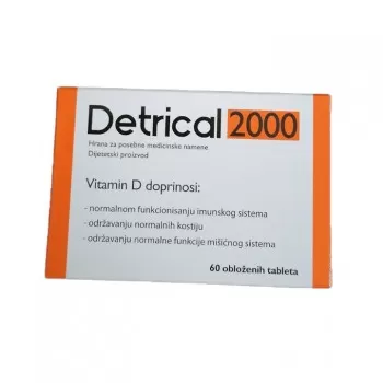 DETRICAL 2000 IJ tablete, 60kom DETRICAL 2000 IJ tablete, 60kom