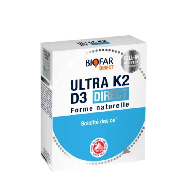 BIOFAR ULTRA K2 D3 DIRECT kesice, 14kom