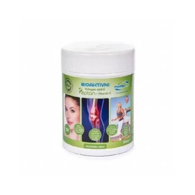 PHARMAIDEA BIOAKTIVNI KOLAGEN PEPTAN + vitamin C prašak, 243g