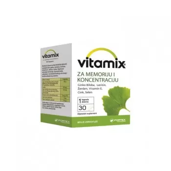 VITAMIX ZA MEMORIJU I KONCENTRACIJU kapsule, 30kom VITAMIX ZA MEMORIJU I KONCENTRACIJU kapsule, 30kom