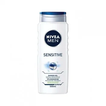 NIVEA MEN SENSITIVE WHITE gel za tuširanje, 500ml NIVEA MEN SENSITIVE WHITE gel za tuširanje, 500ml