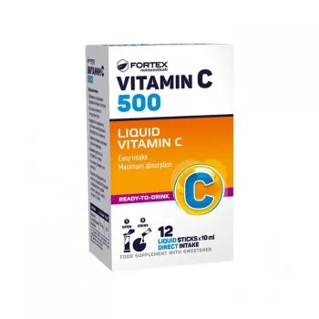 VITAMIN C LIQUID DIRECT 500mg kesice, 12kom VITAMIN C LIQUID DIRECT 500mg kesice, 12kom