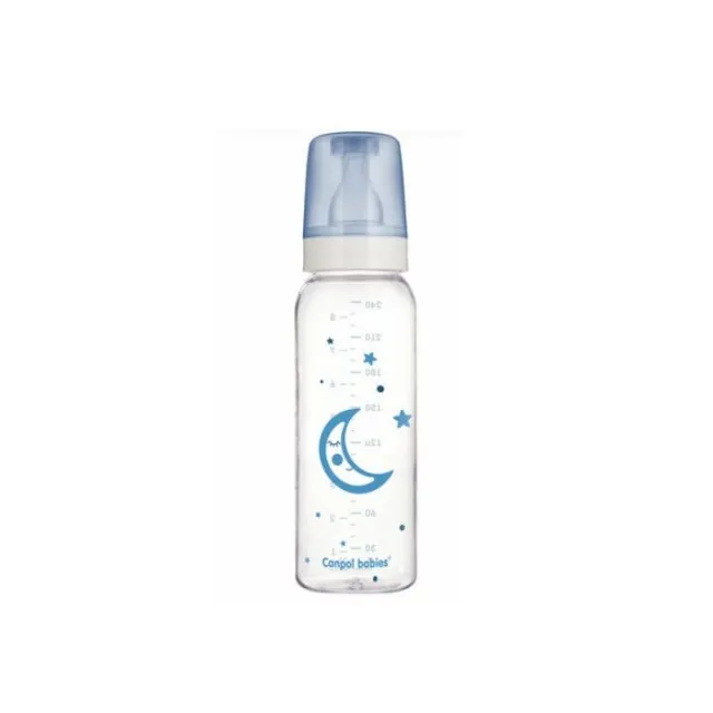 CANPOL BABIES NIGHT DREAMS 42/101 staklena flašica, 240ml CANPOL BABIES NIGHT DREAMS 42/101 staklena flašica, 240ml