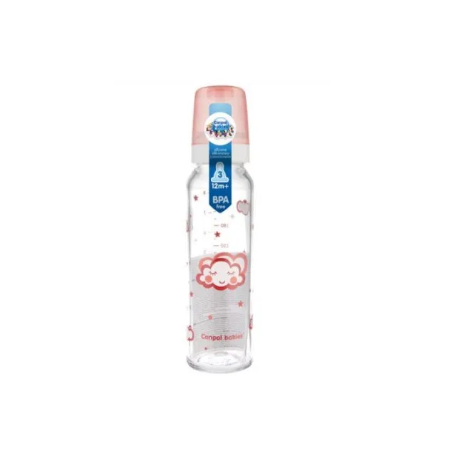CANPOL BABIES NIGHT DREAMS 42/101 staklena flašica, 240ml CANPOL BABIES NIGHT DREAMS 42/101 staklena flašica, 240ml