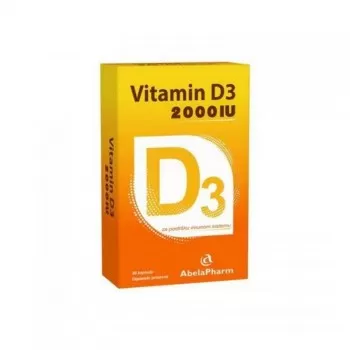 VITAMIN D3 2000IU kapsule, 30kom VITAMIN D3 2000IU kapsule, 30kom