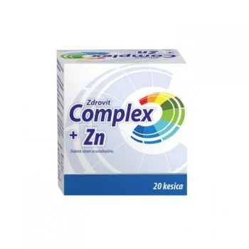 ZDROVIT COMPLEX + ZN kesice, 20kom ZDROVIT COMPLEX + ZN kesice, 20kom