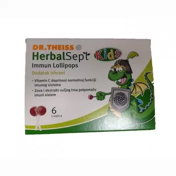 HERBAL SEPT IMMUN lizalice, 6kom HERBAL SEPT IMMUN lizalice, 6kom