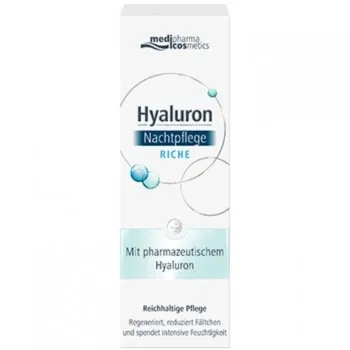 MEDIPHARMA HYALURON bogata noćna krema, 50ml MEDIPHARMA HYALURON bogata noćna krema, 50ml