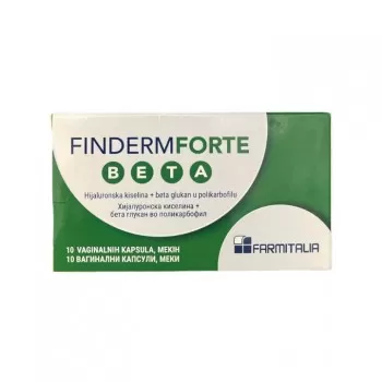 FINDERM FORTE BETA, 10 vaginalnih kapsula, mekih FINDERM FORTE BETA, 10 vaginalnih kapsula, mekih