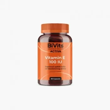 BIVITS ACTIVA VITAMIN E 100IU tablete, 60kom BIVITS ACTIVA VITAMIN E 100IU tablete, 60kom