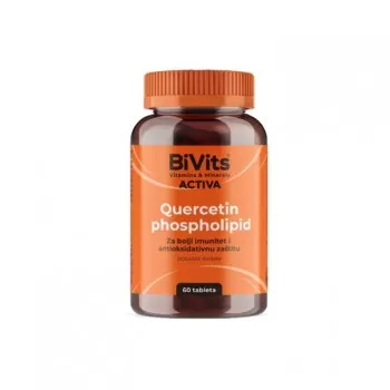 BIVITS ACTIVA KVERCETIN FOSFOLIPID tablete, 60kom BIVITS ACTIVA KVERCETIN FOSFOLIPID tablete, 60kom