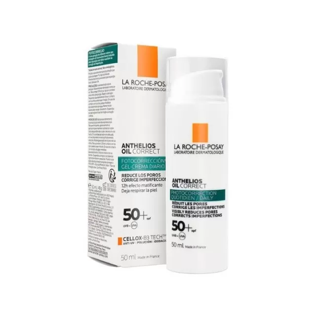 LA ROCHE POSAY ANTHELIOS OIL CORRECT gel-krem za zaštitu od sunca SPF50+, 50ml