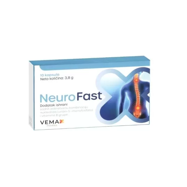 NEUROFAST kapsule, 10kom