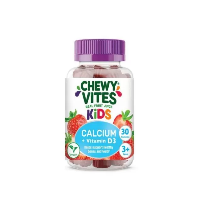 CHEWY VITES KIDS KALCIJUM + VITAMIN D3 žele bombone, 30kom CHEWY VITES KIDS KALCIJUM + VITAMIN D3 žele bombone, 30kom