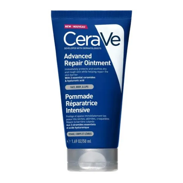 CERAVE ADVANCED REPAIR OINTMENT, regenerativna višenamenska mast za veoma suvu i ispucalu kožu, 88ml CERAVE ADVANCED REPAIR OINTMENT, regenerativna višenamenska mast za veoma suvu i ispucalu kožu, 88ml