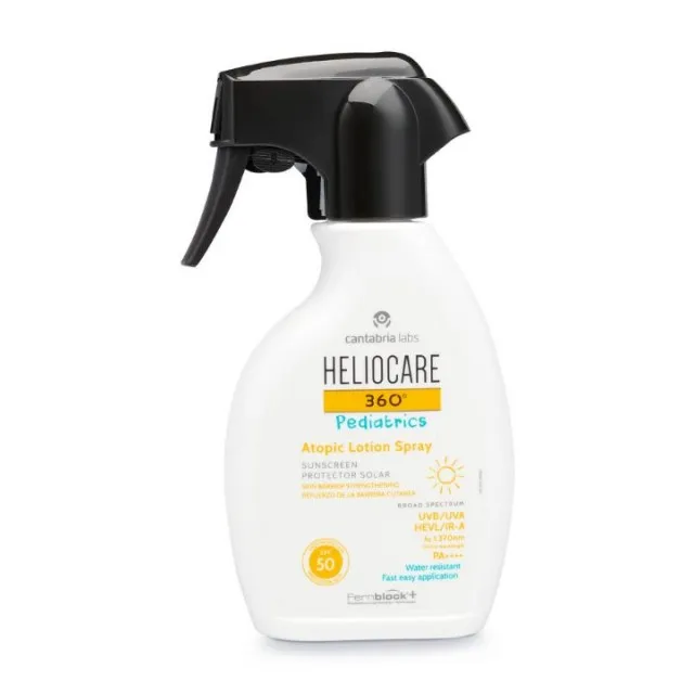 HELIOCARE 360° PEDIATRICS ATOPIC LOTION SPRAY, losion sprej za sunčanje za decu, 250ml HELIOCARE 360° PEDIATRICS ATOPIC LOTION SPRAY, losion sprej za sunčanje za decu, 250ml