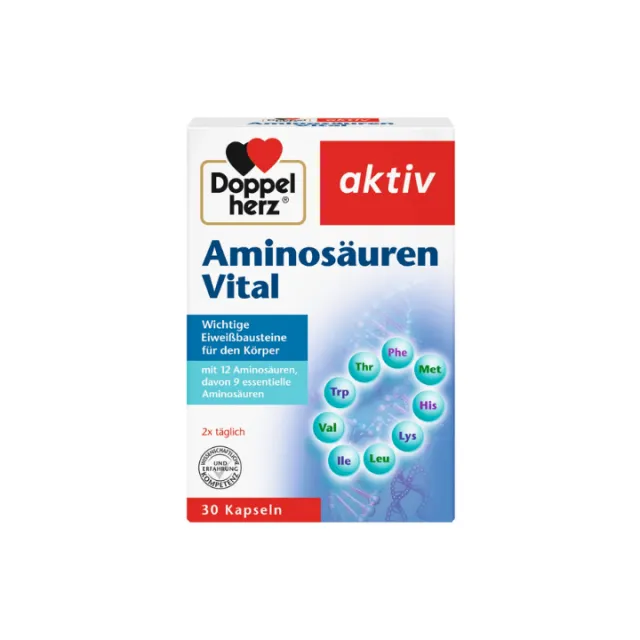 DOPPELHERZ AKTIV AMINOKISELINE VITAL kapsule, 30kom