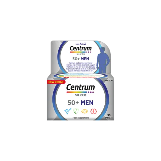 CENTRUM silver 50+ men, 30 tableta