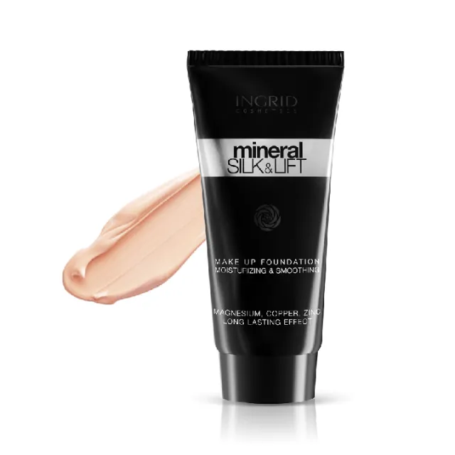 INGRID MINERAL SILK & LIFT tečni puder, 30ml