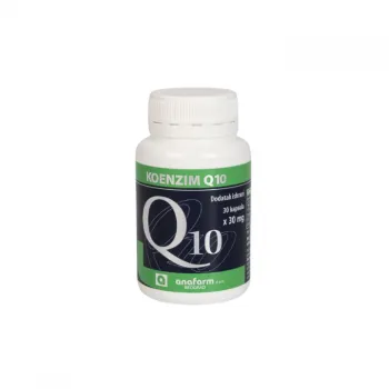 KOENZYM Q10 30mg kapsule, 30kom KOENZYM Q10 30mg kapsule, 30kom
