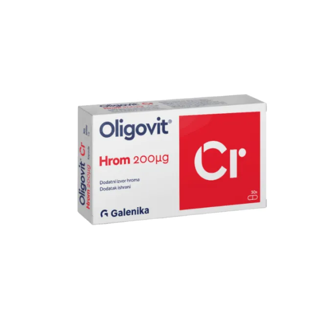 OLIGOVIT Cr 200mcg kapsule, 30kom OLIGOVIT Cr 200mcg kapsule, 30kom