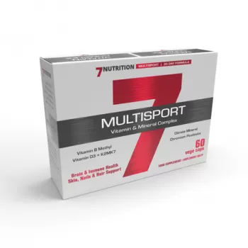 7 NUTRITION MULTISPORT VITAMIN&MINERAL COMPLEX, kapsula, 60kom 7 NUTRITION MULTISPORT VITAMIN&MINERAL COMPLEX, kapsula, 60kom