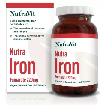 NUTRA IRON FUMARATE 220MG tablete, 60kom NUTRA IRON FUMARATE 220MG tablete, 60kom