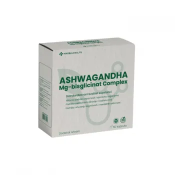 ASHWAGANDHA MG-BISGLICINAT COMPLEX kapsule, 60kom ASHWAGANDHA MG-BISGLICINAT COMPLEX kapsule, 60kom