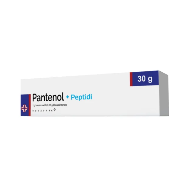 PANTENOL + PEPTIDI krem, 30g PANTENOL + PEPTIDI krem, 30g